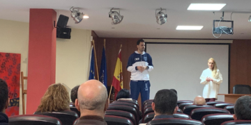 Imagen de los técnicos de la escuadra de nuestra ciudad.