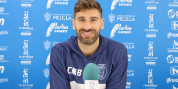 El jugador lituano, en la rueda de prensa oficial del club en la jornada de ayer.