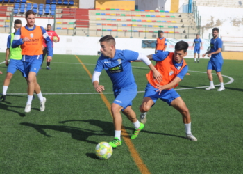 El murciano, en la sesión de entrenamientos de ayer.