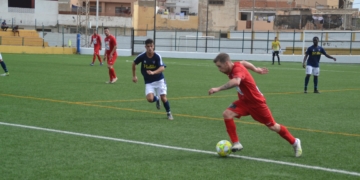 Imagen de uno de los encuentros del Melilla CD.