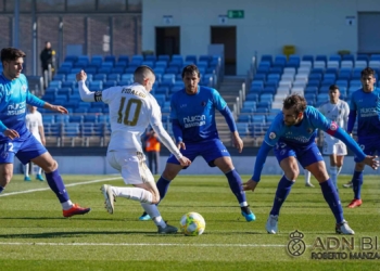 La escuadra madrileña, en uno de sus partidos de esta temporada liguera.