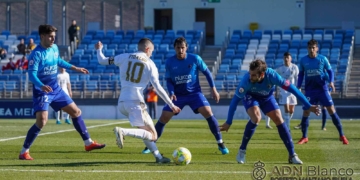 La escuadra madrileña, en uno de sus partidos de esta temporada liguera.