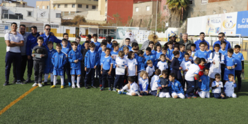 Imágenes de los diferentes momentos deportivos vividos durante la jornada de ayer.