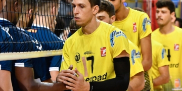 El jugador de la escuadra del CV Melilla, Marlon Palharini.