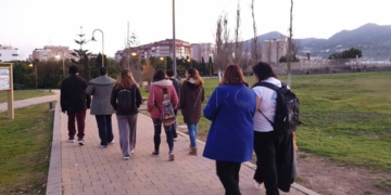 Usuarios de Feafes en una de las actividades de la asociación.