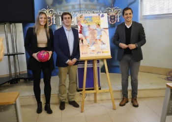 Imagen de la presentación del cartel de esta competición femenina de fútbol sala.