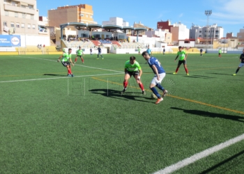 Los jóvenes futbolistas del filial almeriense jugaron en un encuentro muy práctico.