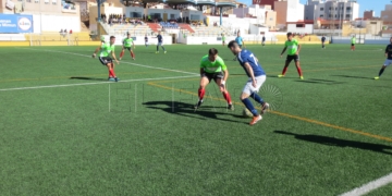 Los jóvenes futbolistas del filial almeriense jugaron en un encuentro muy práctico.