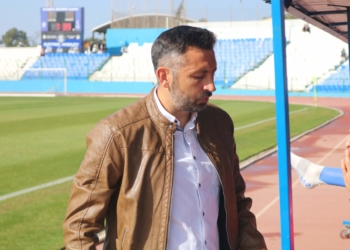 Manolo Herrero, entrenador de la UD Melilla.