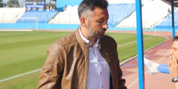 Manolo Herrero, entrenador de la UD Melilla.
