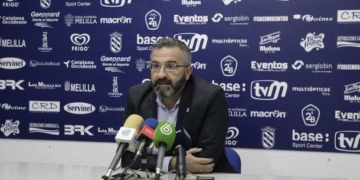 Luis Manuel Rincón, presidente de la UD Melilla.
