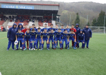 Componentes de la selección cadete de nuestra ciudad.