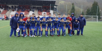 Componentes de la selección cadete de nuestra ciudad.