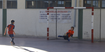 Encuentro de benjamines, en las pistas del Álvarez Claro.