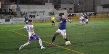Los melillenses estuvieron a la altura durante todo el partido.