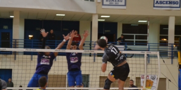 Imagen de uno de los partidos de la escuadra de nuestra ciudad en la Superliga Masculina.