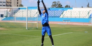 Portero de la UD Melilla.