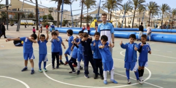 Algunos de los jóvenes disfrutando en la pasada edición.