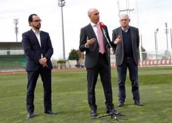 Rueda de prensa del presidente de la RFEF, Luis Rubiales.