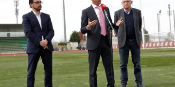 Rueda de prensa del presidente de la RFEF, Luis Rubiales.
