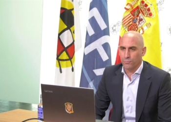 Luis Rubiales, presidente de la Real Federación Española de Fútbol.