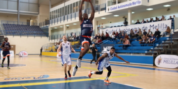 Caleb Agada será una de las posibles bajas del Melilla Baloncesto.