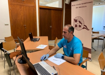 Fidel Martínez, uno de los organizadores desde Melilla.