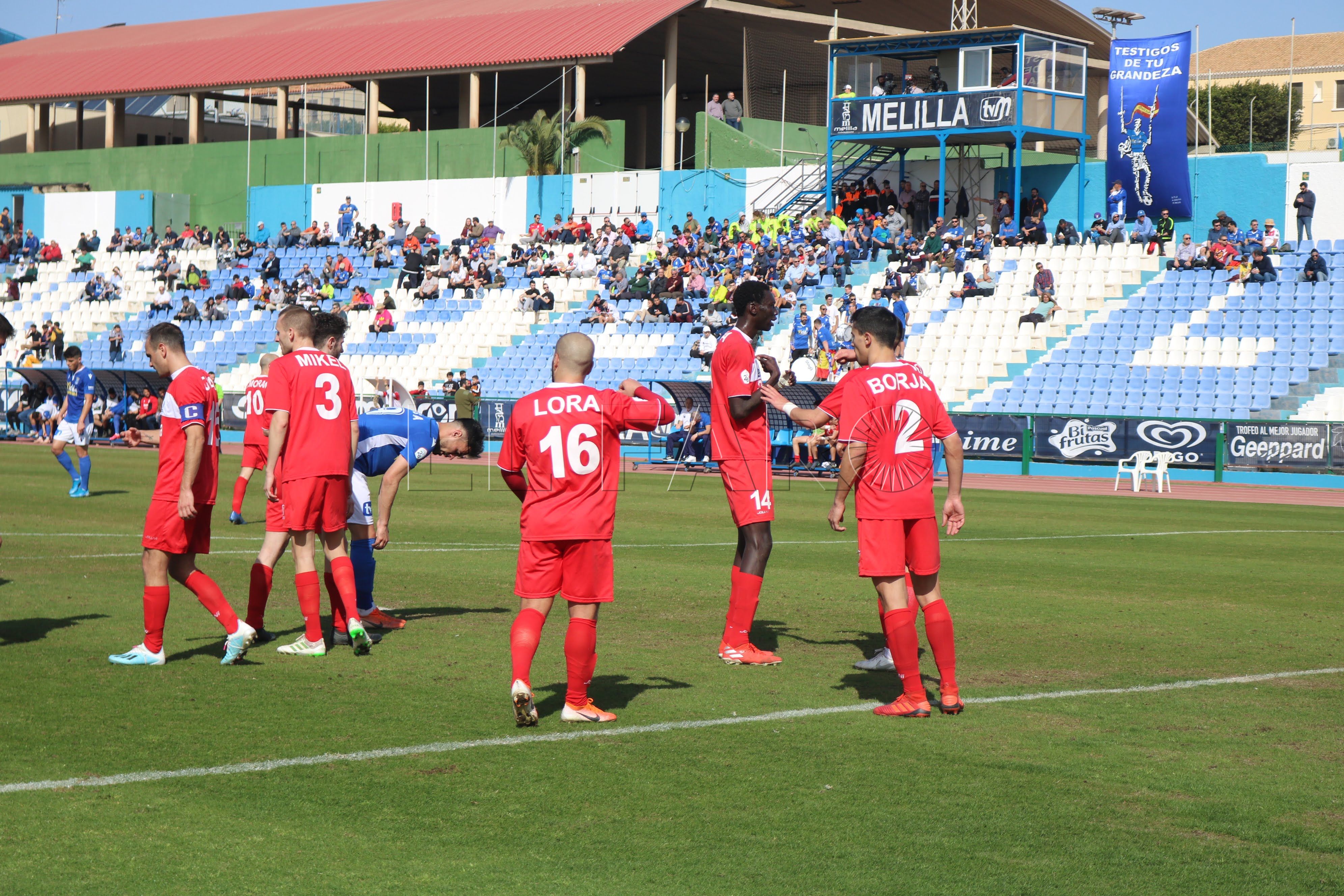 La UD Melilla desea que la competición llegue a su fin