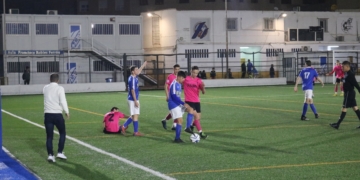 En todos los partidos se está viendo un bonito espectáculo en el campo de La Espiguera
