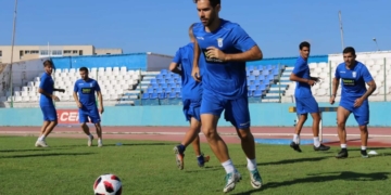 El jugador catalán, en una de las sesiones de entrenamientos.