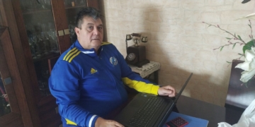 El vicepresidente primero de la Real Federación Melillense de Fútbol y presidente del Comité de Fútbol Aficionado, José Muñoz.