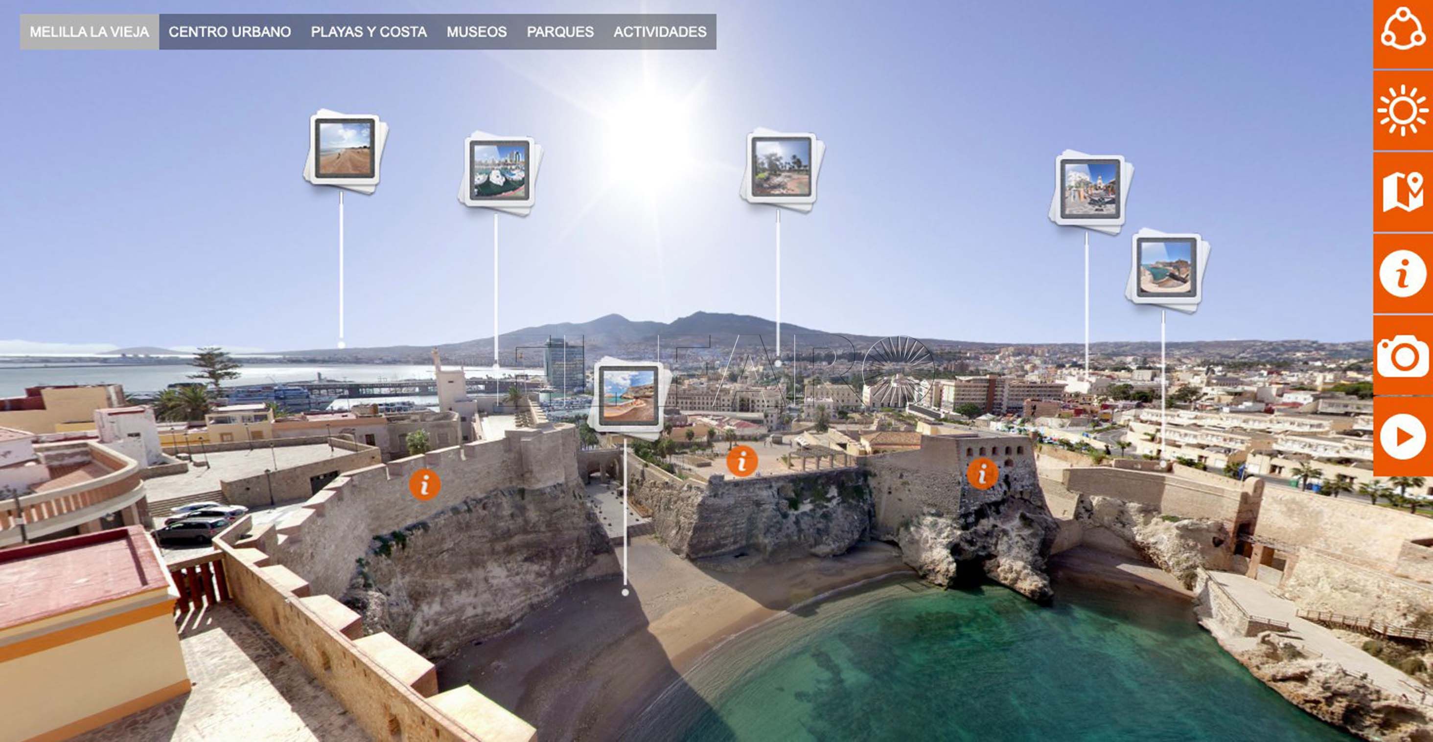 Un paseo a golpe de click