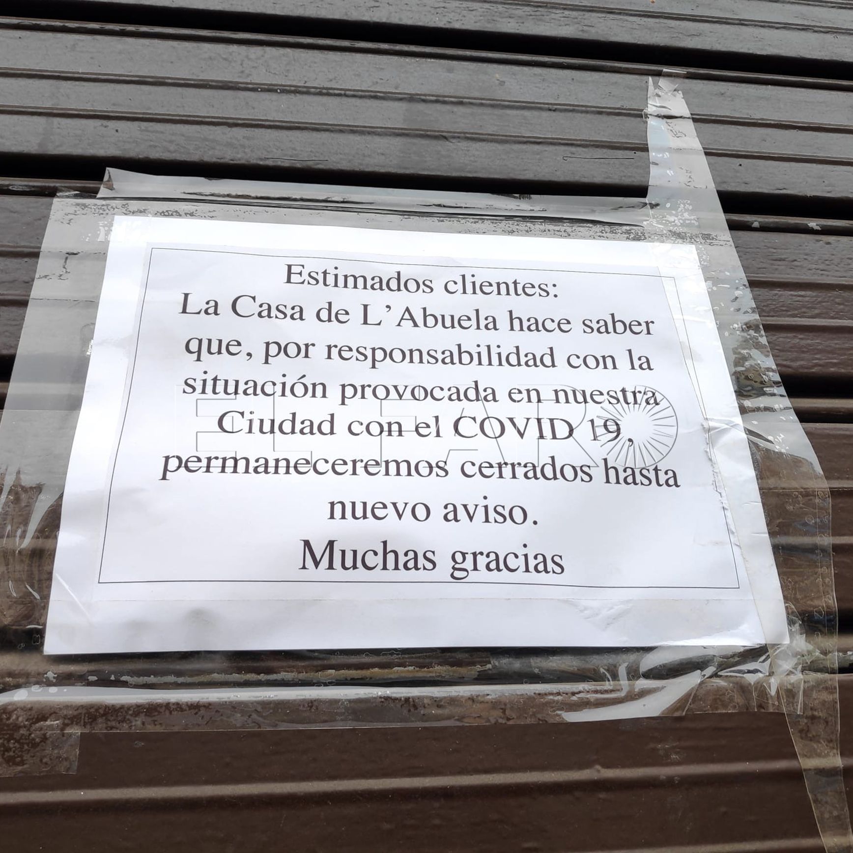 La hostelería, en modo pánico