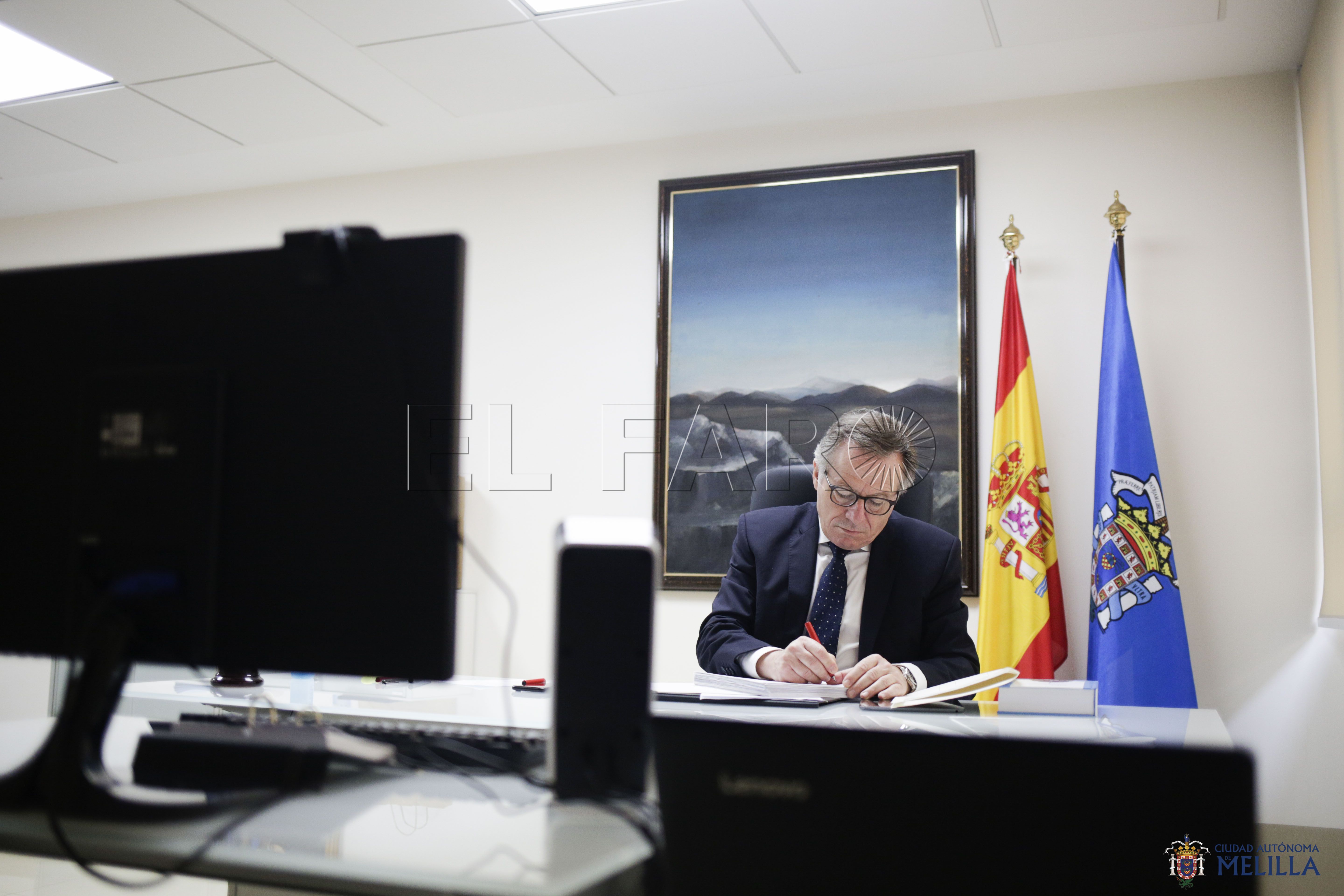 De Castro asiste a la reunión de presidentes que aborda la última prórroga del estado de alarma