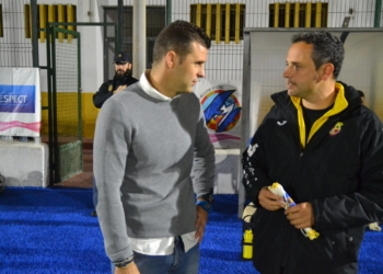 Nacho Aznar, a la izquierda, en la pasada temporada.