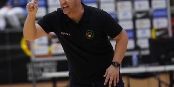 El seleccionador andaluz, en uno de sus partidos del Campeonato de España.