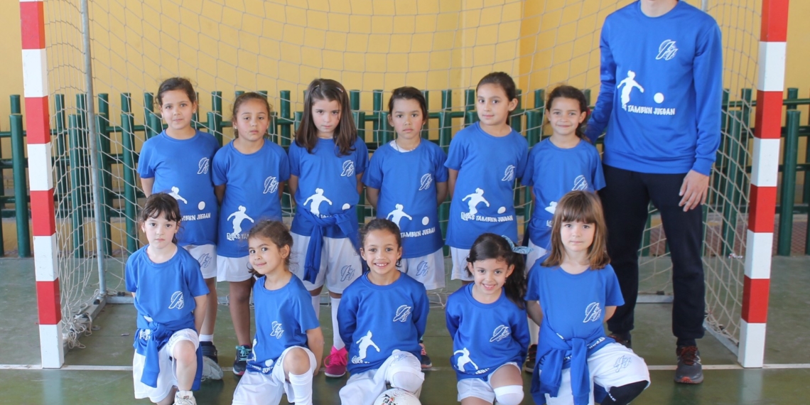 El Anselmo Pardo Prebenjamín, un equipo que ilusiona en la liga escolar