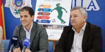 Rachid Bussian, consejero de Deportes junto a Diego Martínez.