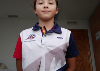 Azul Sánchez, campeona de la última regata celebrada.