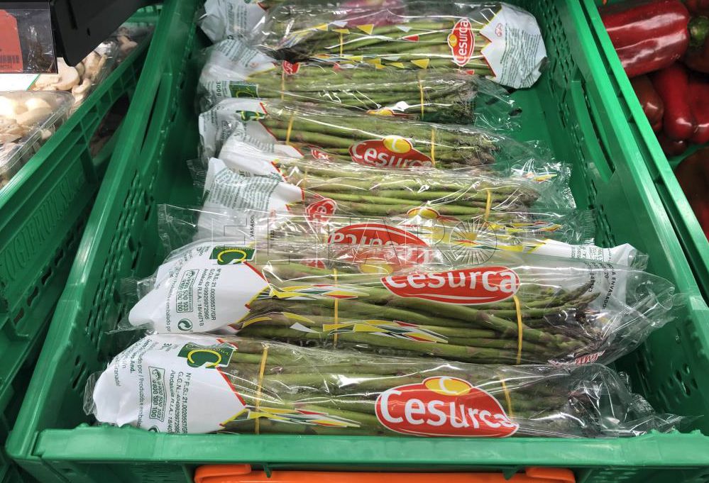 Mercadona prevé comprar 1.000 toneladas de espárrago verde nacional