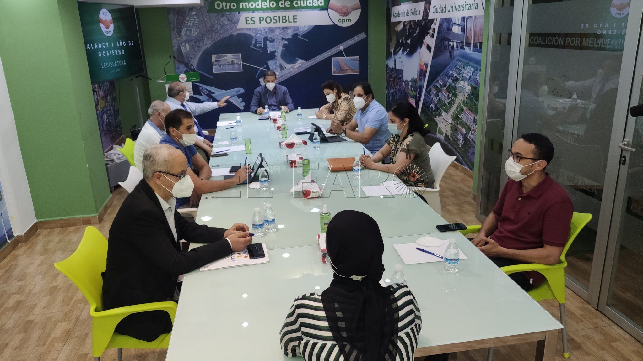 Coalición por Melilla hace un balance del año en el Gobierno