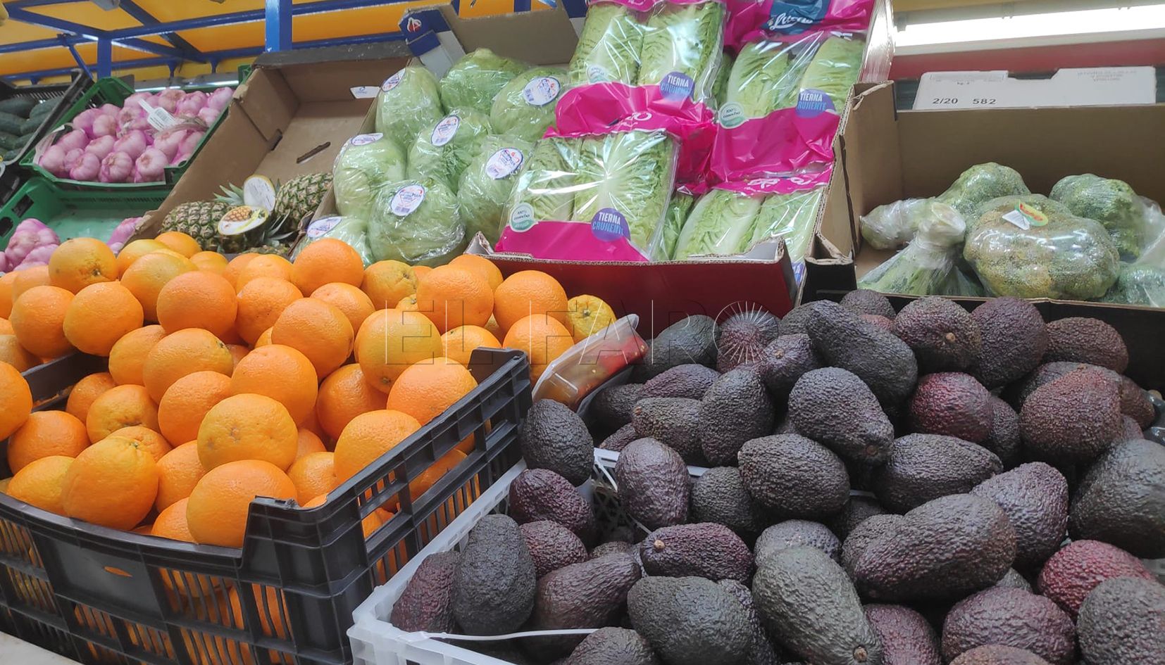 ¿Sube el precio de los productos frescos en el mercado?