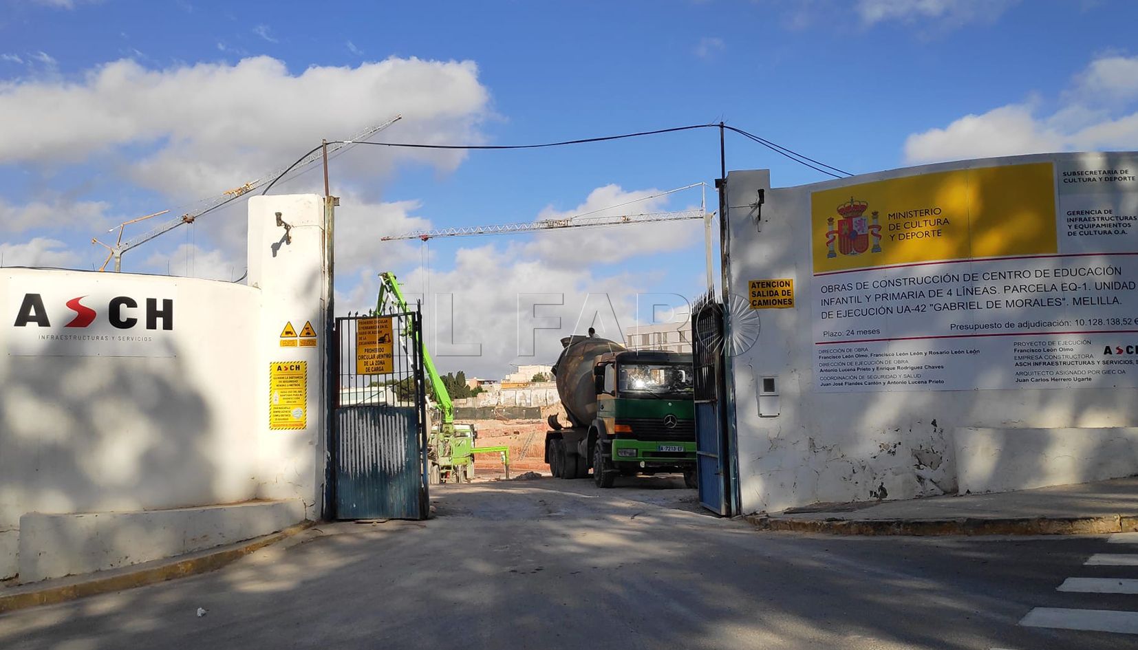 El instituto de Jardín Valenciano será inaugurado en septiembre