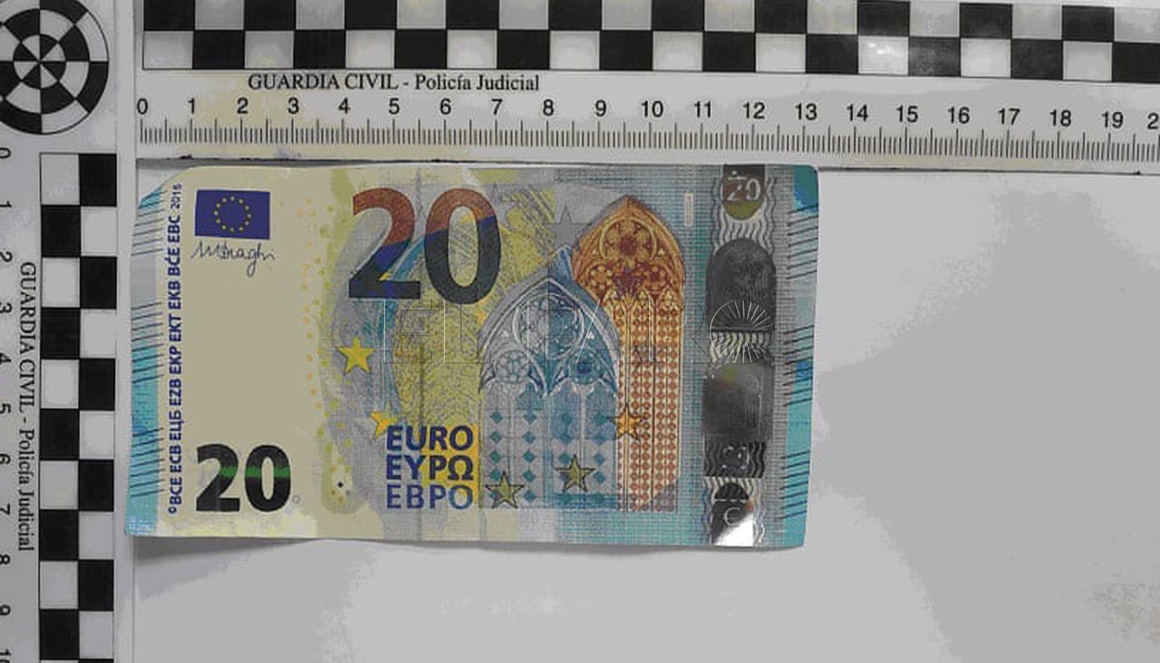 Detenido un joven como supuesto autor de un delito de falsificación de moneda