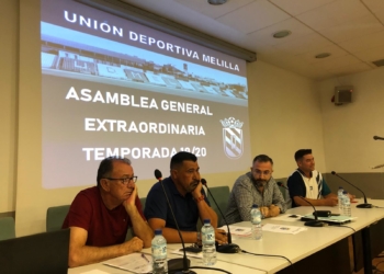 Imagen de la anterior Asamblea General Extraordinaria del club azulino.