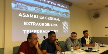 Imagen de la anterior Asamblea General Extraordinaria del club azulino.