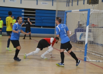 Imagen de uno de los partidos de los melillenses este pasado año.