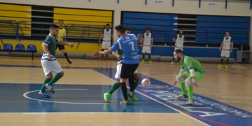 Imagen de uno de los partidos de los melillenses este pasado año.