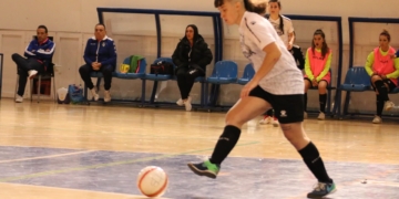 Susi, en uno de los partidos de esta temporada.