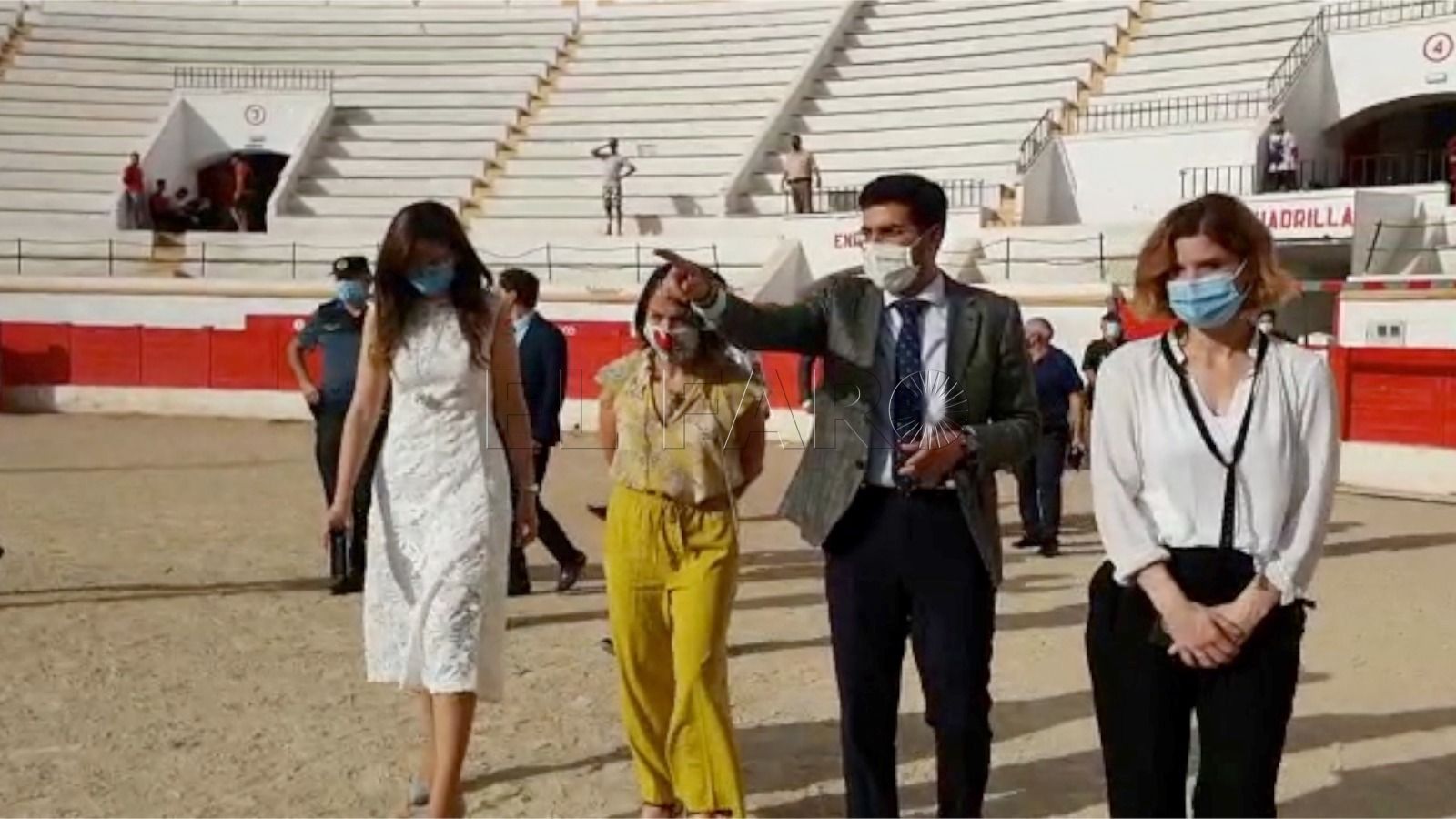 La secretaria de Estado de Migraciones consternada por la situación de la plaza de toros